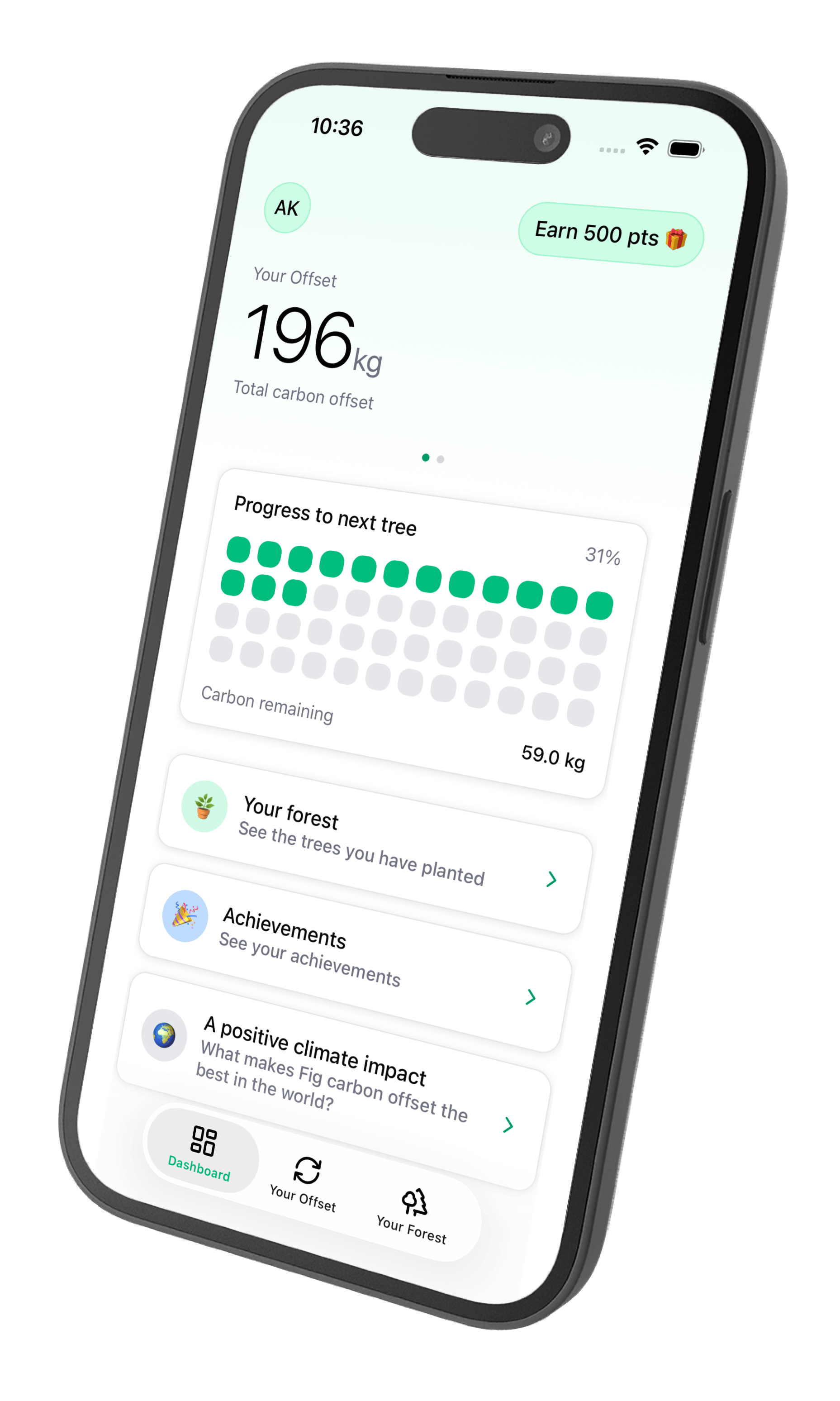Preview of the Fig app